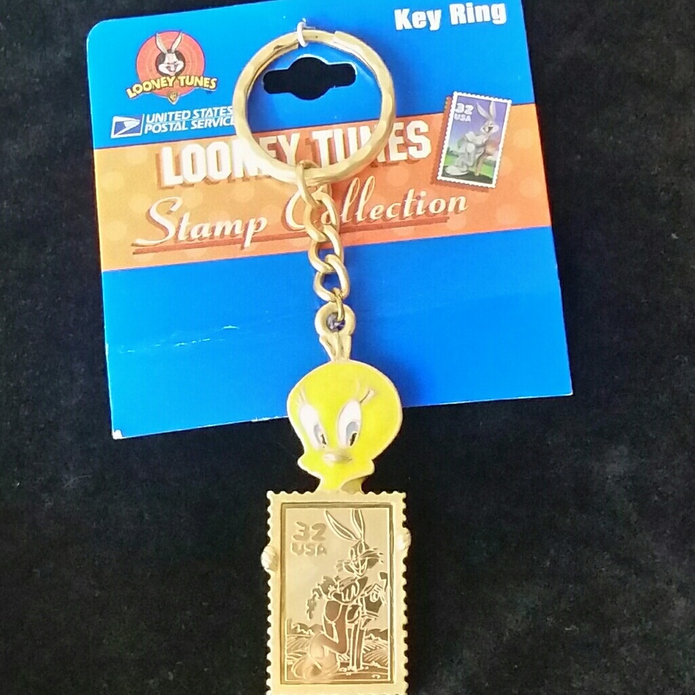Tweety bird keychain